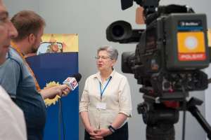 02 - 06.07.2015 XIII Europejska Konferencja Chorób Rzadkich - wywiad dla TV Polsat