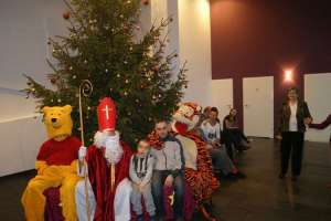 2015 Integracyjne spotkanie noworoczne - wizyta świętego Mikołaja
