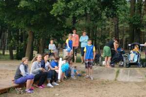 2015 Turnus rehabilitacyjno - wypoczynkowy Białobrzegi - mecz siatkówki