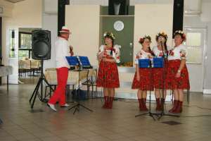 Turnus rehabilitacyjno - wypoczynkowy "Osiek - Dobry Brat" - Występ zespołu folklorystycznego